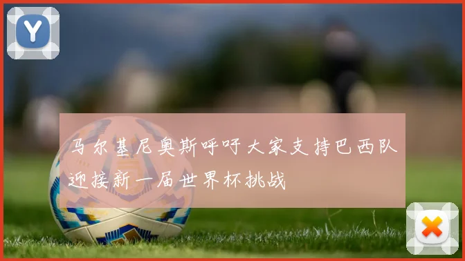 马尔基尼奥斯呼吁大家支持巴西队迎接新一届世界杯挑战